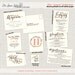 Printable Wedding Invitation - The Amore Collection