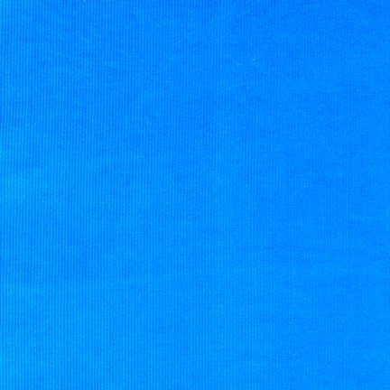1 Fat Quarter Peacock Corduroy, 21-wale Lightweight , by Robert Kaufman