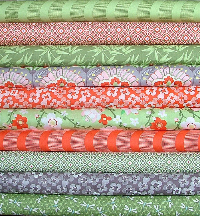 Fat Quarter Bundle of Good Fortune by Kate Spain for Moda