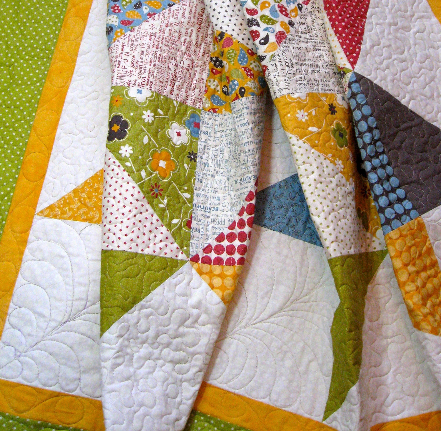 Queen Bed Quilt - Perfect for College or Wedding Gift