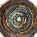 Scrappy Coiled Rope Basket / Bowl / Planter, Under 50