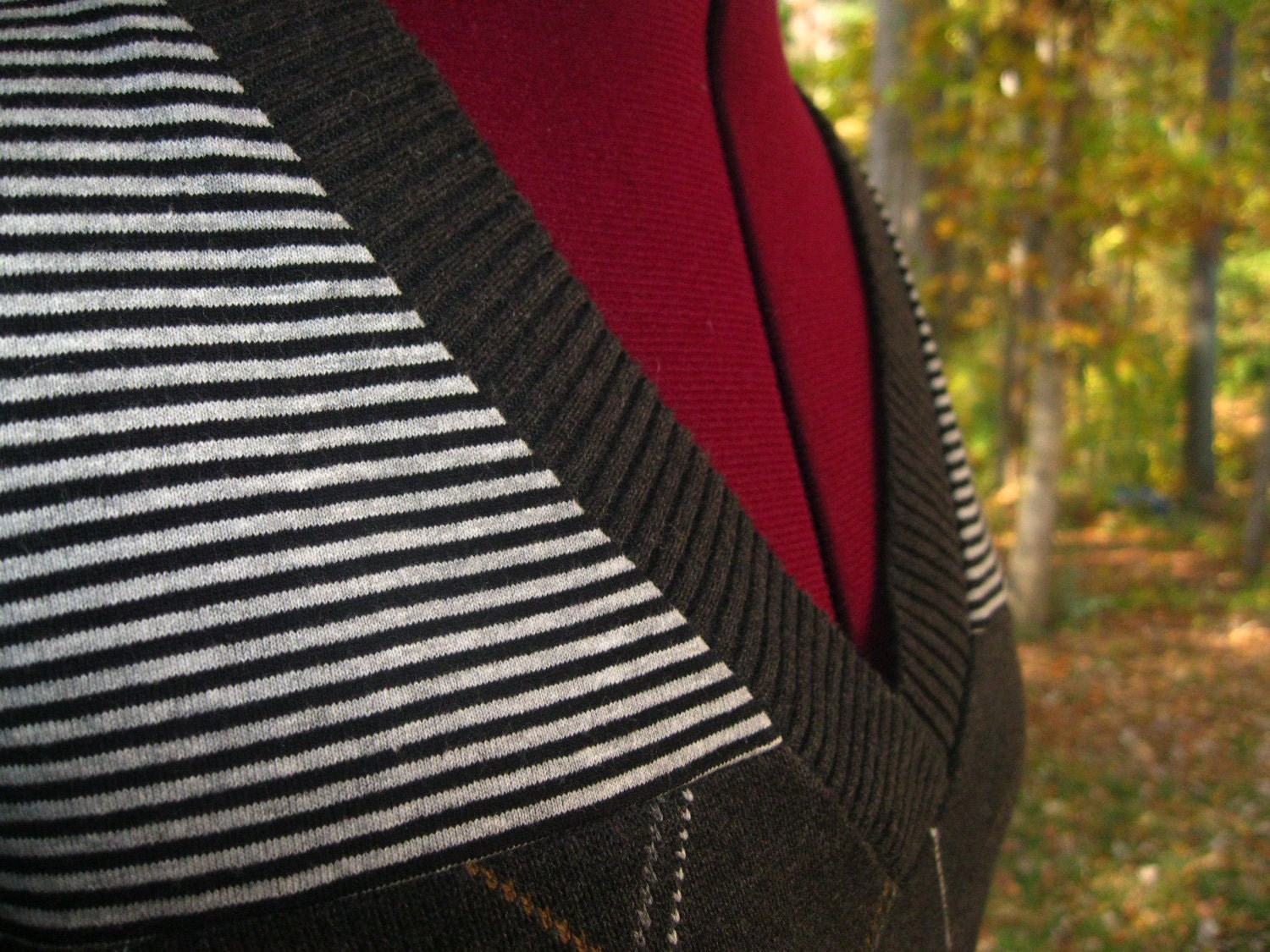 SALE Upcycled/Reconstructed handmade sweater "Dreams" one-of-a-kind