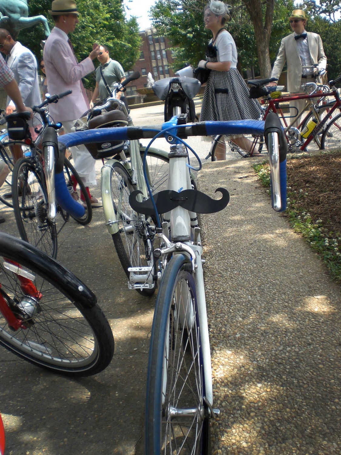 Wooden Handlebar Mustache for Bicycle