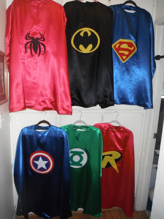 Large Adult Size Custom Superhero Cape With By Handmadebytheheart