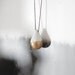 Gold-Dipped Teardrop Pendant Necklace