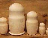 Blank Nesting  dolls babushka dolls paint your own set of 5
