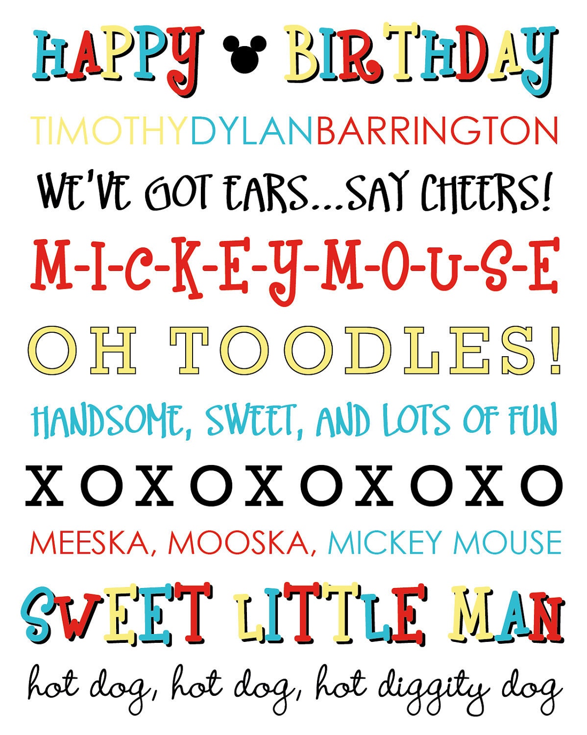 DIY Printable Mickey Mouse Subway Art Il_570xn