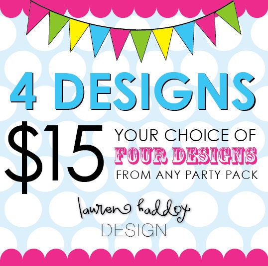 ANY 4 DESIGNS, your choice Il_570xn