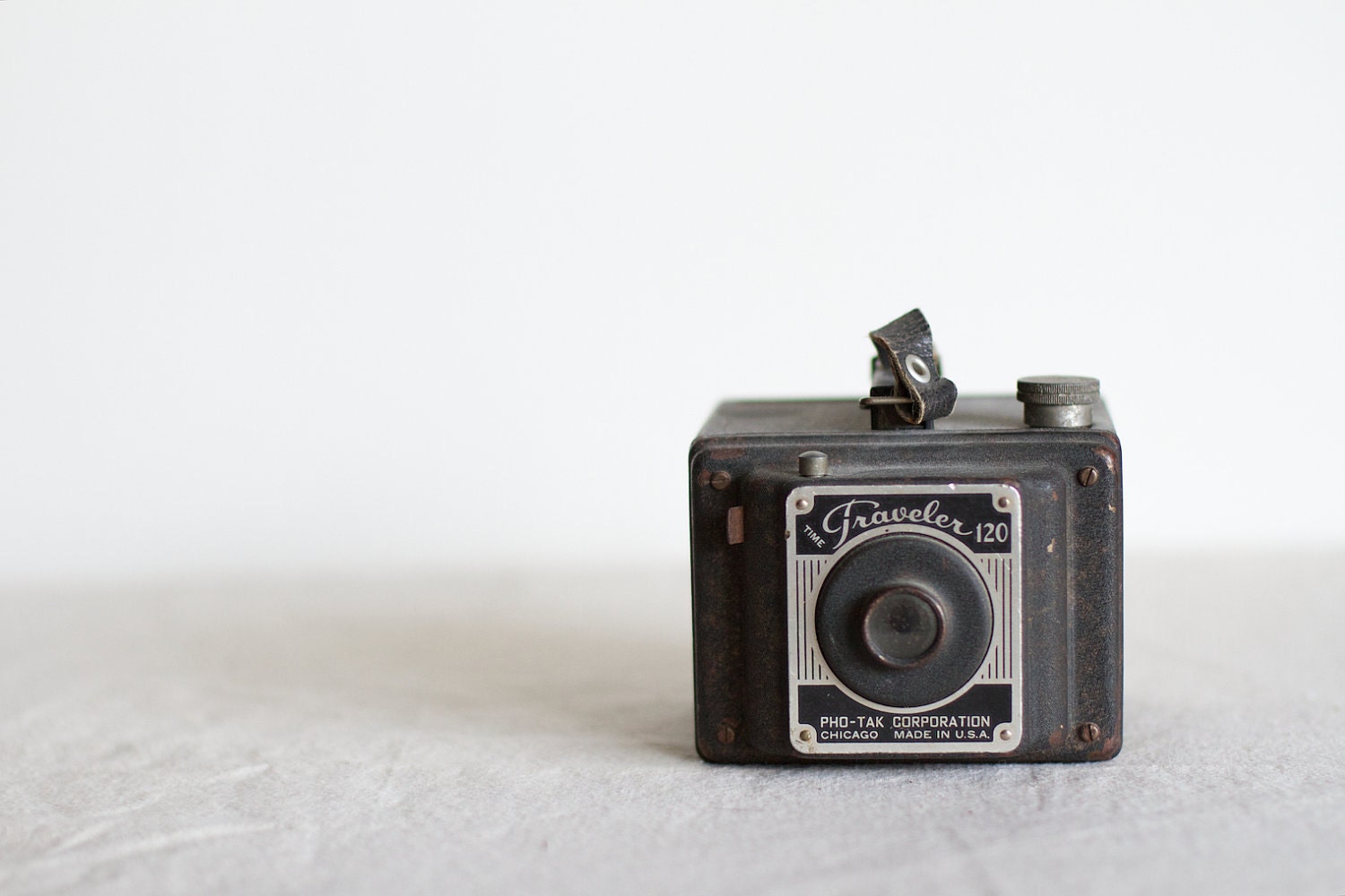 RESERVED 1950's Time Traveler 120 Film Camera  by Pho-Tak Chicago