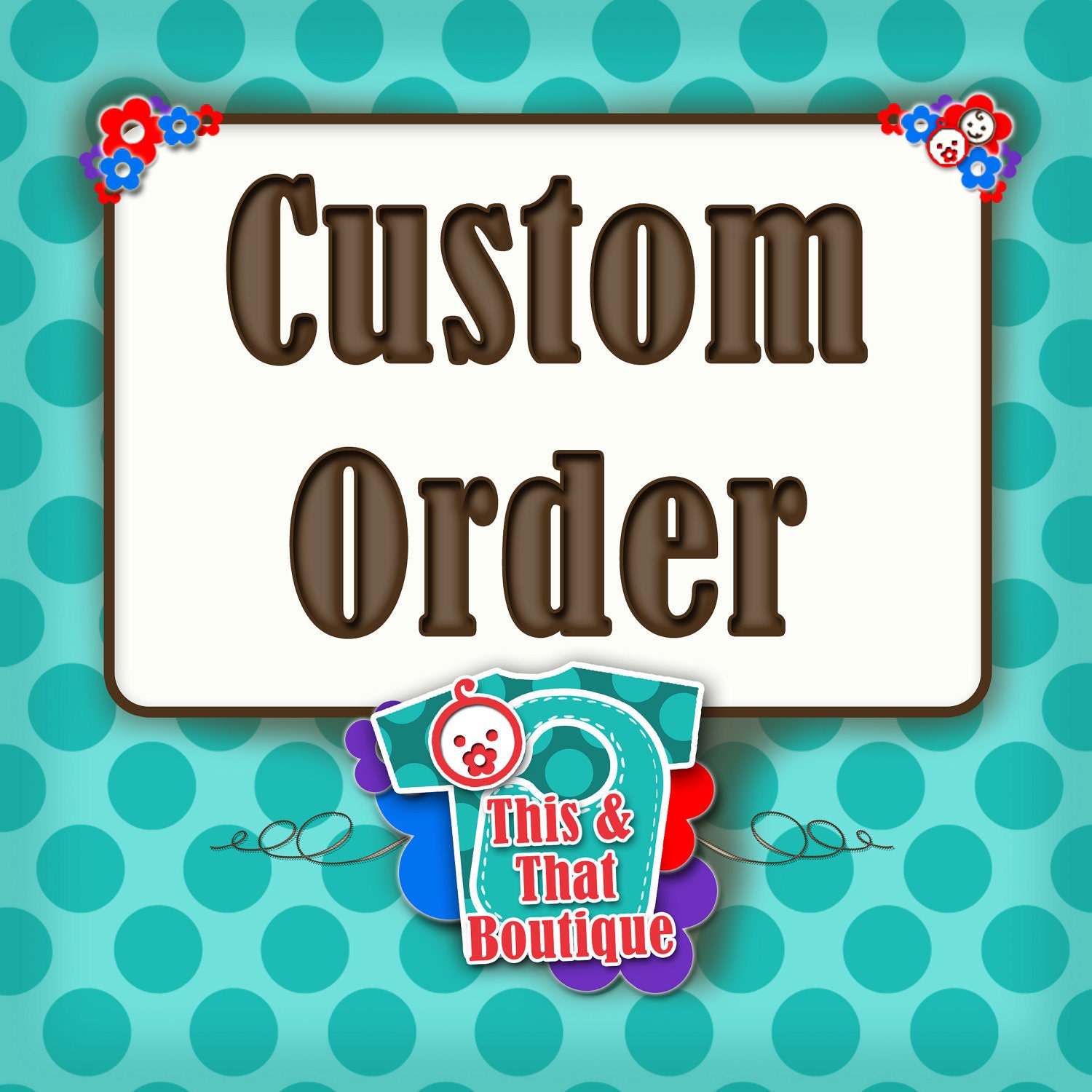 Add on a monogram or name