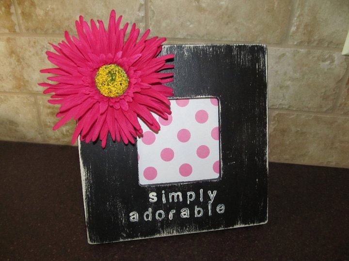 Simply Adorable. Cute picture frame for an adorable little girl.