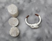 White and Drusy Quartz ID Cuff