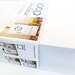 Magnetic fridge clock. '1-12 numbers' design - choose colours