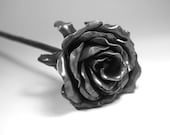 Mothers Day FOREVER ROSE Forged Iron 6th Wedding Anniversary Gift Steel Metal Flower