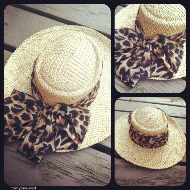 Straw Hat Fedora