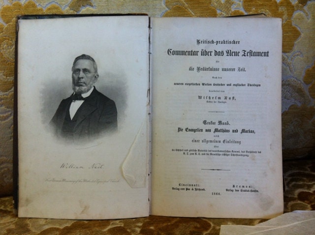 Commentary on the New Testament in German (1866) in German