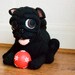 Playful pug puppy amigurumi