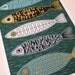 Five Fish, limited edition giclee print