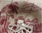 The Silver Storm Octopus Necklace