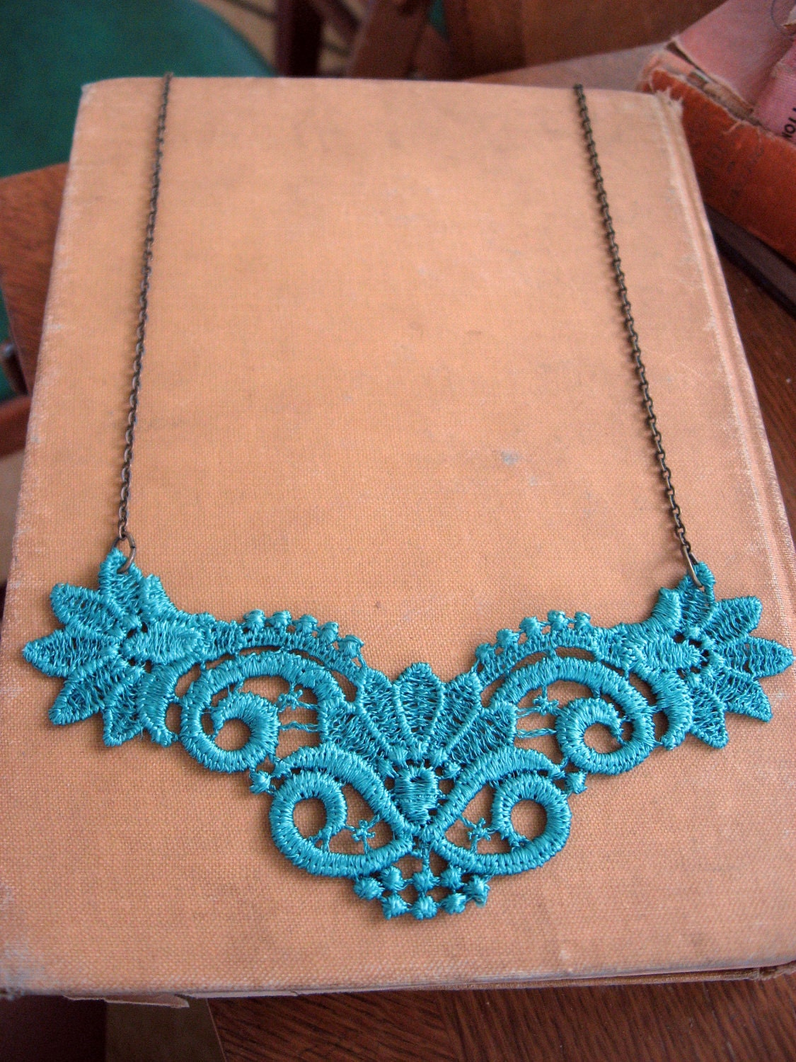 The Ruth Venice Lace Necklace