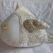 Fish Pillow NEW DESIGN from the Sequin Set Under the Sea Coastal Living Beach Decor for Coastal Living by searchnrescue2