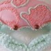 Chenille Crab Pillow Under the Sea Sea Foam Green and Pink for Coastal Living by searchnrescue2