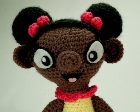 Crocheted Friends Forever: Bree - (Ready to ship) crocheted amigurumi doll (PRICE REDUCED)