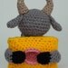 Goatse Cheese - CUSTOM crocheted "antigurumi" figure - MATURE