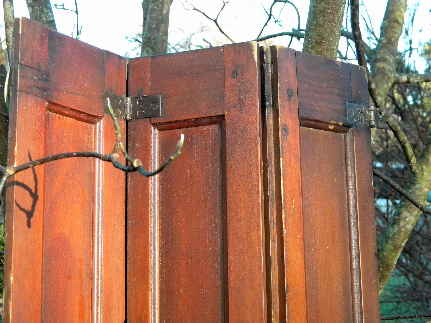 Antique Victorian Raised Panel Shutter by LadyPicker on Etsy