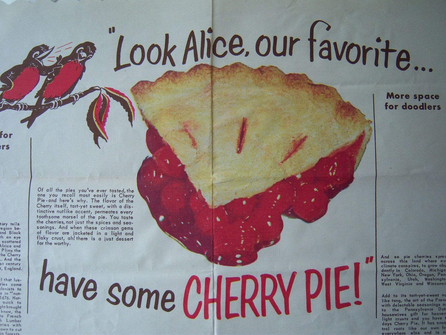 Cherry Pie Vintage Diner Placement