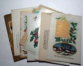 10 Early 1900s New Years Postcards