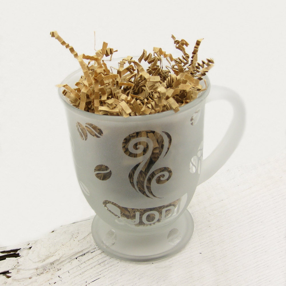 Personalized Coffee Mug Custom Etched 16 oz.