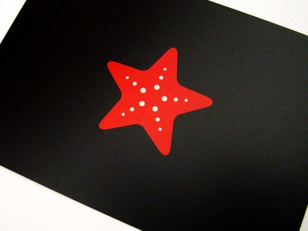 Sea star - 250gr - Mini print