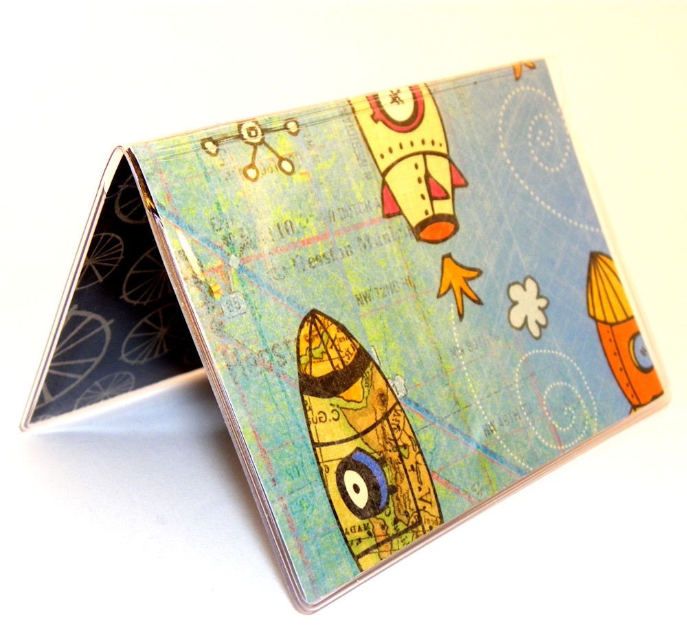 Card Holder Business Card Wallet Debit Credit Card Caddy Vinyl 3.75X2.75