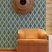 Large Wall Stencil Moroccan Arches Reusable Stencil for Global Inspired Wall Decor