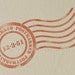 Wall Stencil Pattern-Postmark Stencil for Vintage Wall Decor From Our Typography Stencil Collection