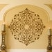 Arabesque Medallion Stencil for Wall Decor and More