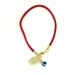 SALE Red String Lucky Evil Eye Hamsa Charm Bracelet - RED/GOLD