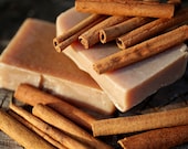 Cinnamon Spice Soap - natural soap made with honey and beeswax - honeyrunfarm