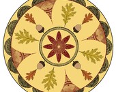 Mighty Oak Hex Sign Print