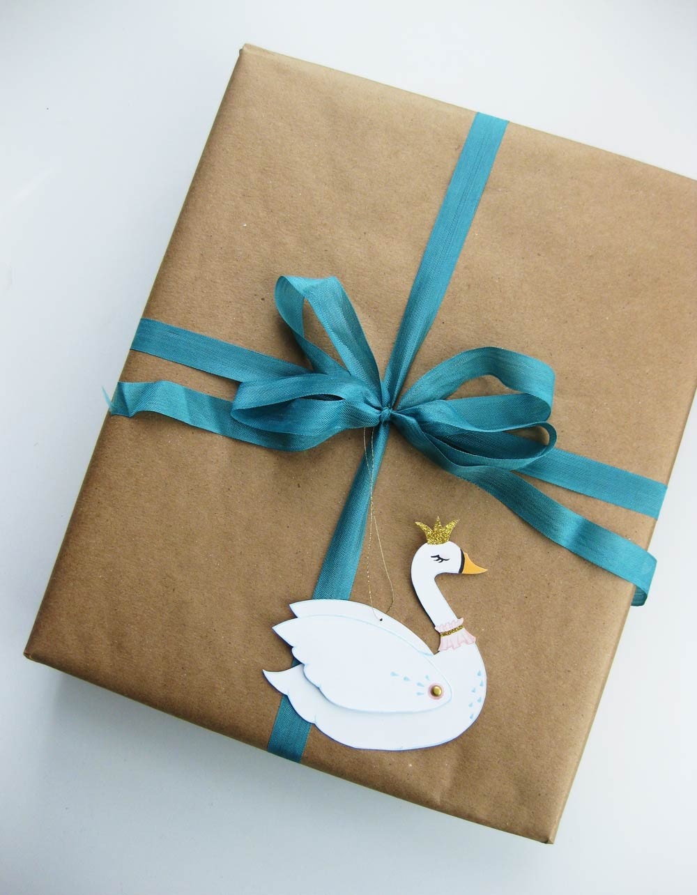PDF Printable - Elisa the Swan Moveable Articulated Paper Doll