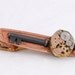 Steampunk Tie Bar Clip Tie Tack Vintage Watch Movement Rose Gold Key Steam Punk Wedding Steam Punk Jewelry By Victorian Curiosities.