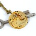 Steampunk Necklace Steam Punk Necklace 1894 Antique Elgin Steampunk Pocket Watch Necklace Gold Steam Punk Jewelry By Victorian Curiosities