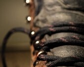 Brown Hiking Boot - Nature Notecard - blank inside - AbraAlani