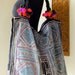 Hmong Ethnic handmade bag vintage fabric handbags and purses-from thailand