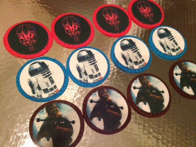 Star Wars Character Cupcakes