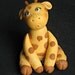 Edible Baby Giraffe Cake topper