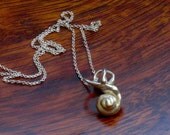 Anatomical Jewelry - Sterling Silver Inner Ear Necklace