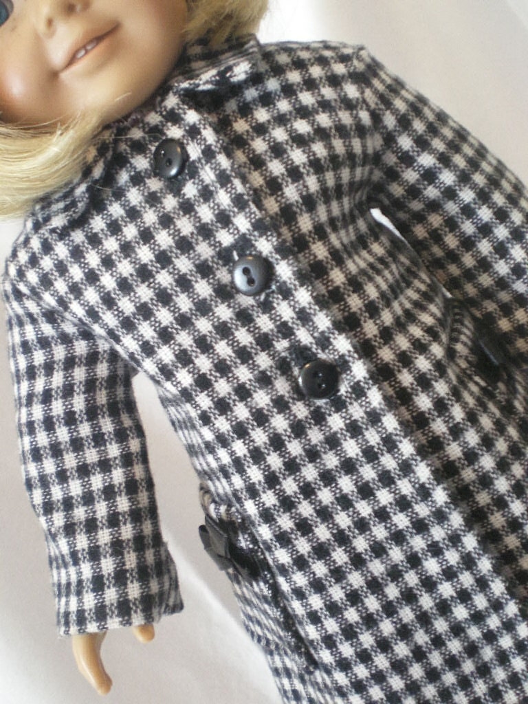 Wool Coat , American Girl Doll Clothes