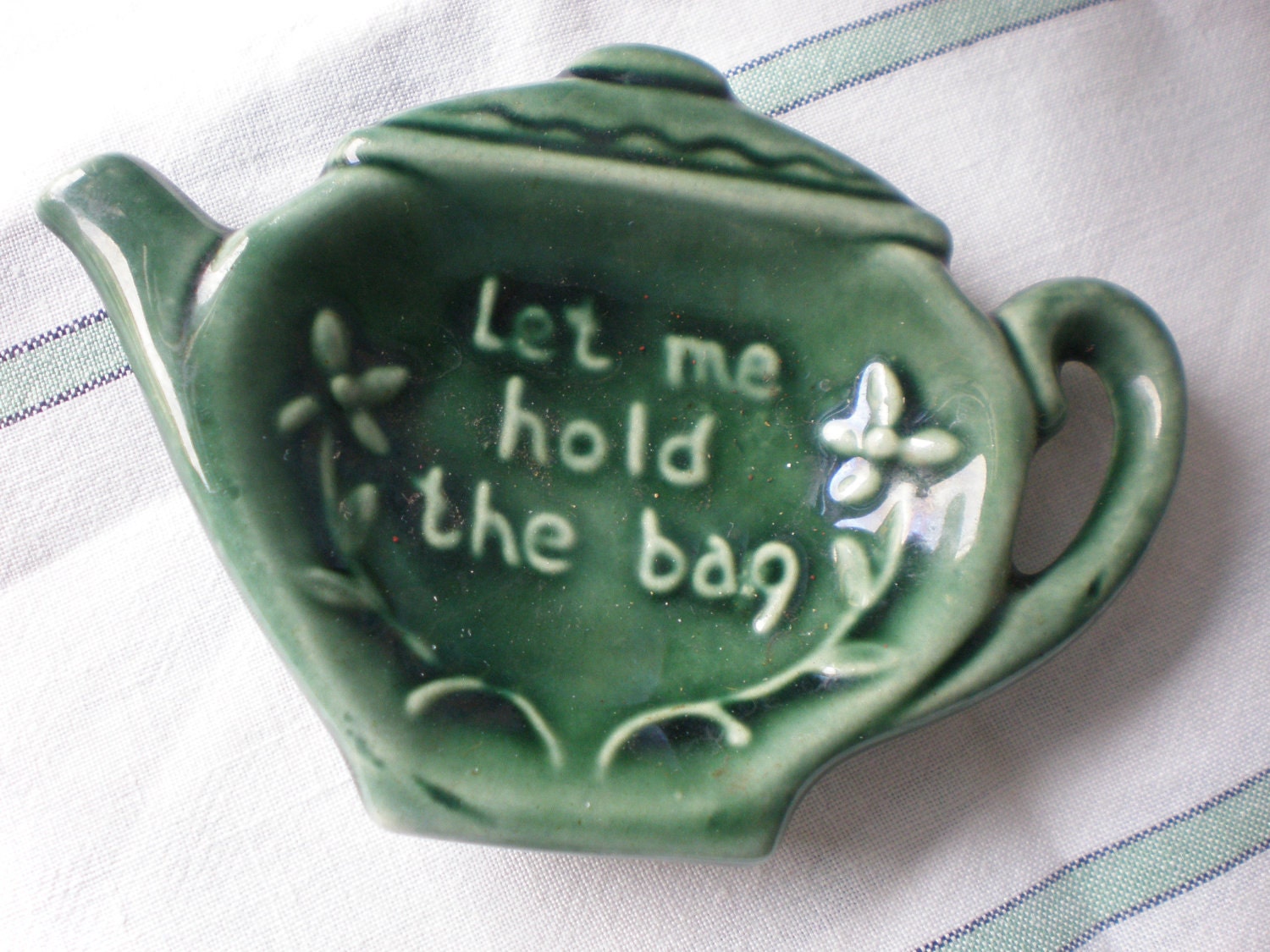 Vintage Dish for Tea Bags